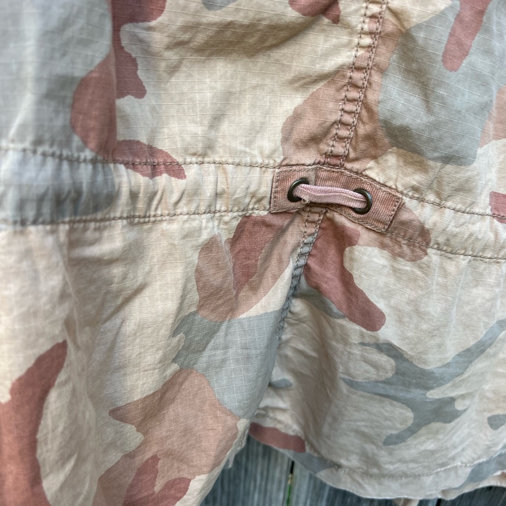 FREE PEOPLE Brown Camo Jacket Women’s Small - Picture 14 of 16